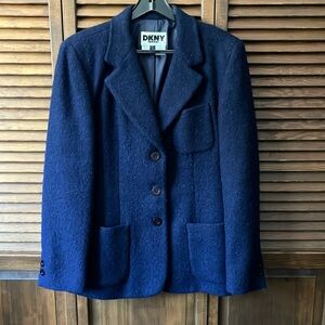 Vintage DKNY Jeans Navy Blue Blazer
